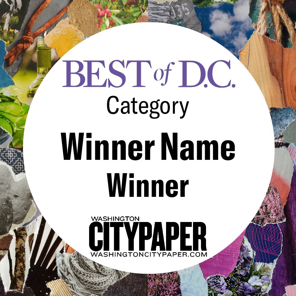 "Best of D.C.™" Award | Digital Badge