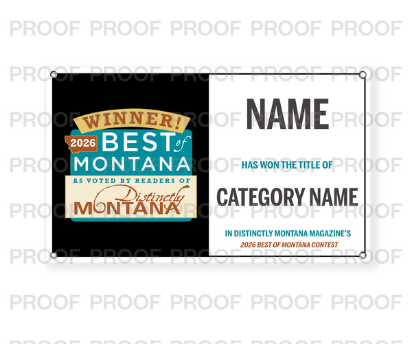 Distinctly Montana Magazine's — Best of Montana - Banners