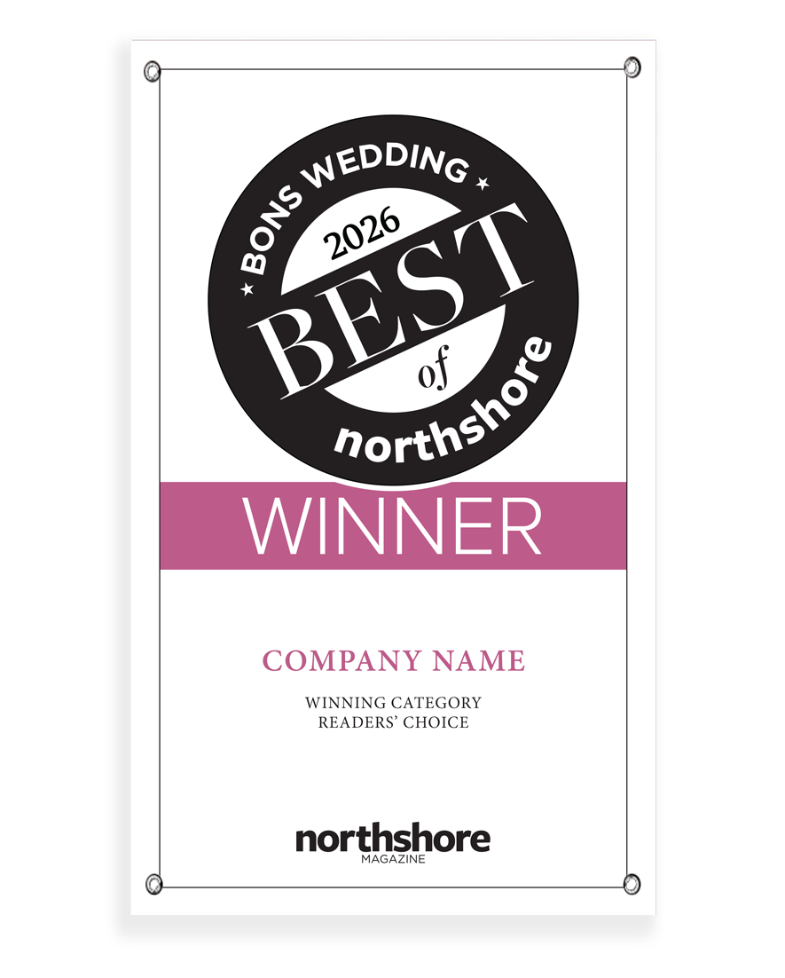 Northshore Magazine - Best of Northshore Weddings - Banners