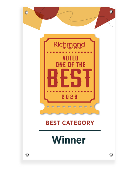 Richmond Magazine "Best & Worst" Award Banner