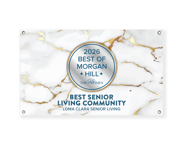"Best of Morgan Hill" Award Banner