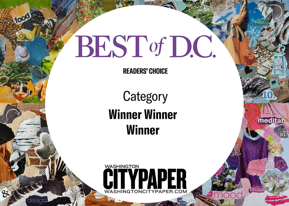 "Best of D.C.™" Award Promo Stickers (25 count)