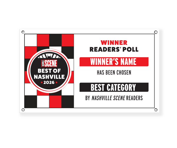 "Best of Nashville" Award Banner