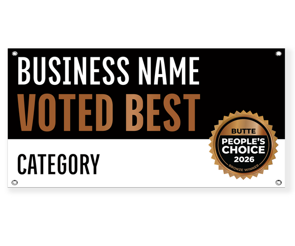 Butte People's Choice - Banners