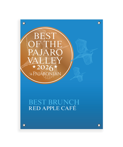 "Best of Pajaro Valley" Award Banner