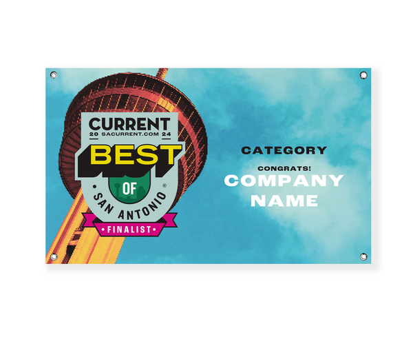 San Antonio Current "Best of San Antonio" Award Banner