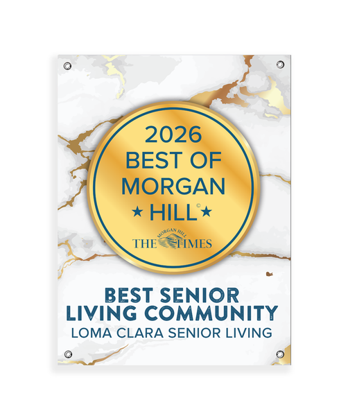 "Best of Morgan Hill" Award Banner