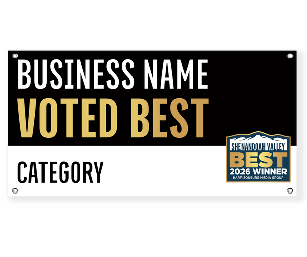 Shenandoah Valley Best - Banners