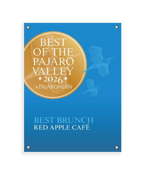 "Best of Pajaro Valley" Award Banner
