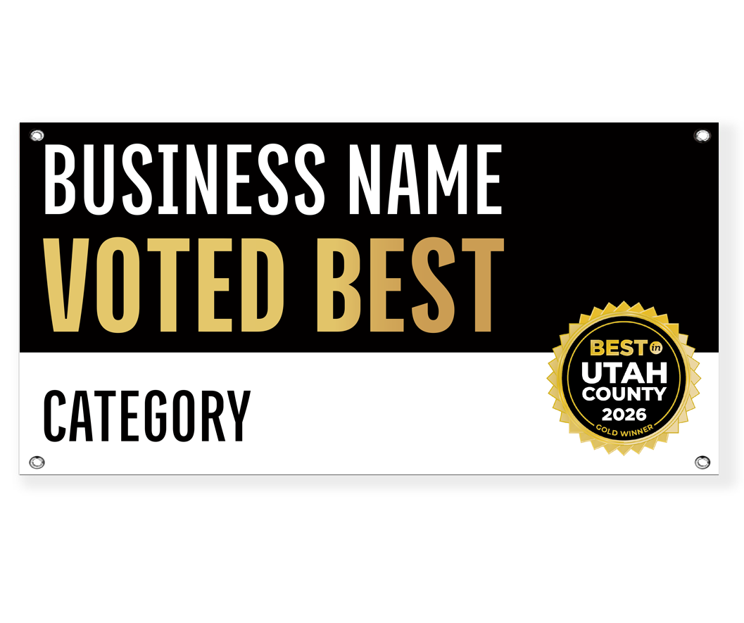 Best in Utah County - Banners