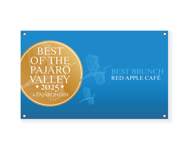 "Best of Pajaro Valley" Award Banner