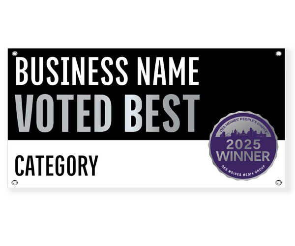 Des Moines' People's Choice - Banners