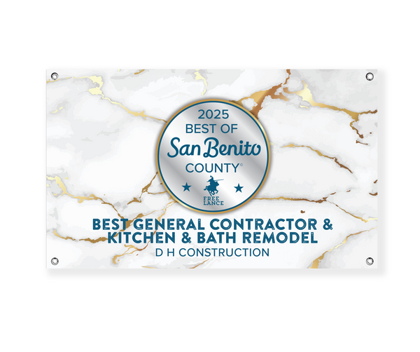 Hollister Free Lance Newspaper: "Best of San Benito County" Award Banner