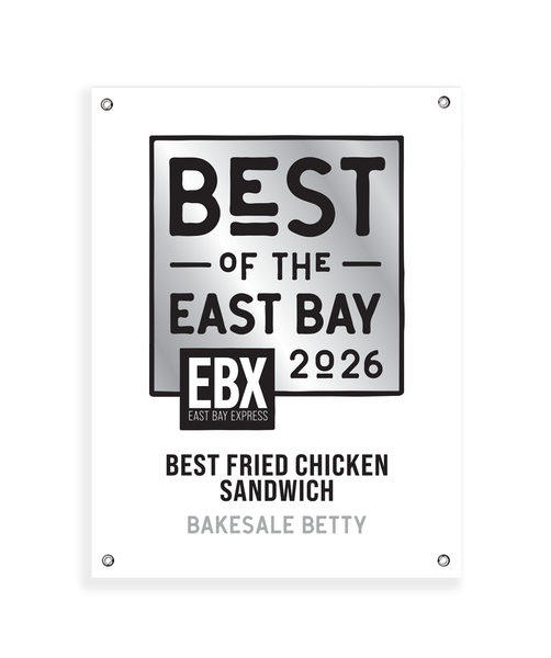 "Best of the East Bay" Award Banner