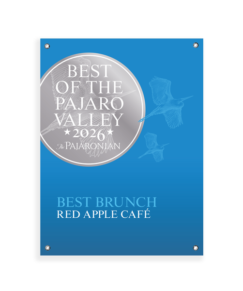 "Best of Pajaro Valley" Award Banner