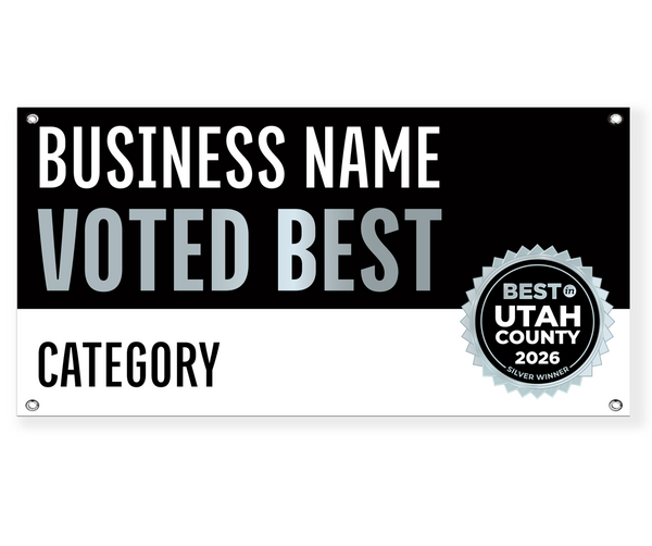 Best in Utah County - Banners