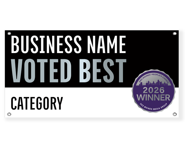 Des Moines' People's Choice - Banners