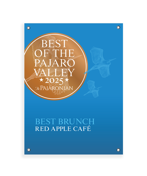 "Best of Pajaro Valley" Award Banner
