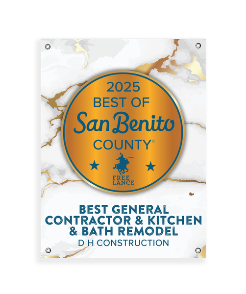 Hollister Free Lance Newspaper: "Best of San Benito County" Award Banner