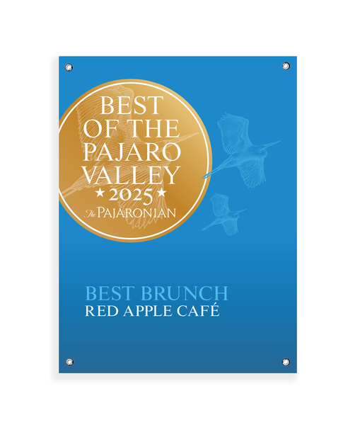 "Best of Pajaro Valley" Award Banner