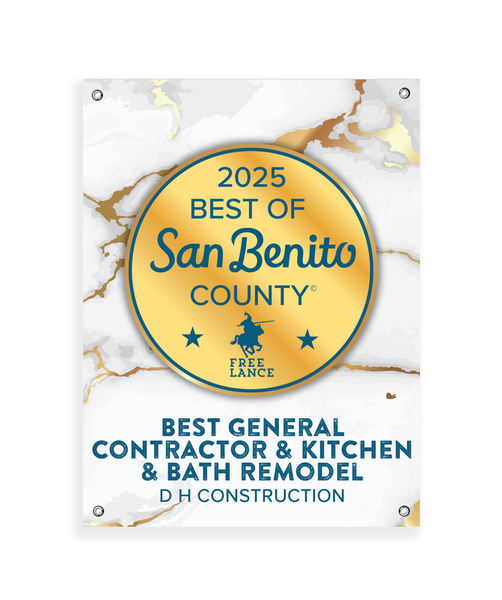 Hollister Free Lance Newspaper: "Best of San Benito County" Award Banner