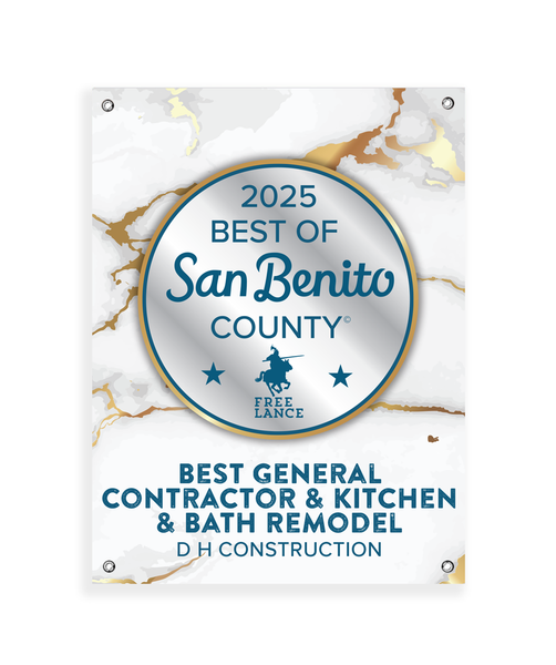 Hollister Free Lance Newspaper: "Best of San Benito County" Award Banner