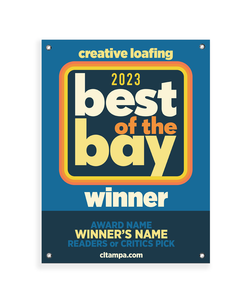 CL Tampa Bay Best of the Bay | Vinyl Banner
