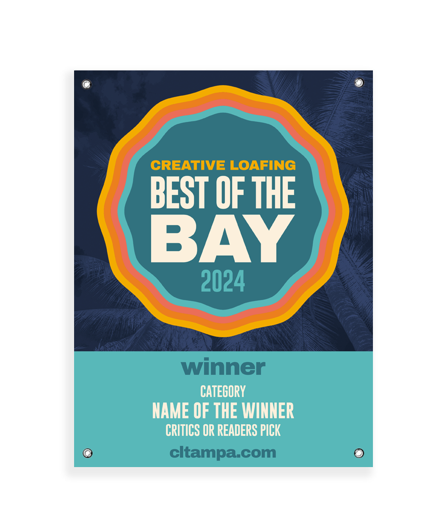 CL Tampa Bay Best of the Bay | Vinyl Banner