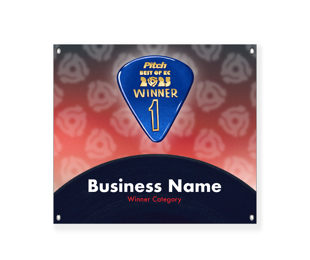 The Pitch: "Best of KC" Award Banner