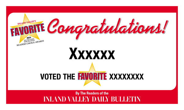 IVDB Best Of Certificate and Readers Choice Award | Outdoor Banners