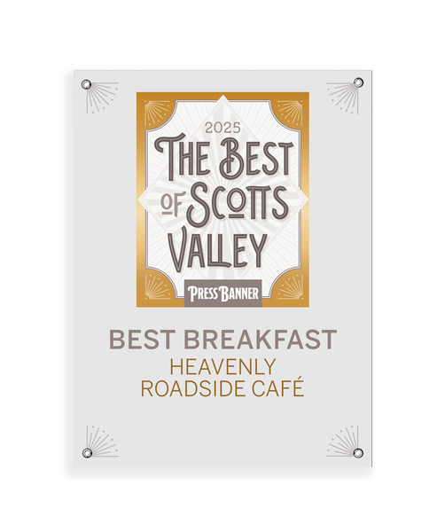 "Best of Scott's Valley" Award Banner