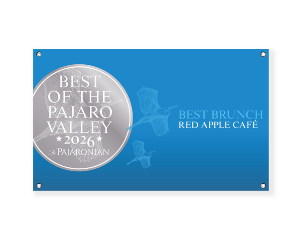 "Best of Pajaro Valley" Award Banner