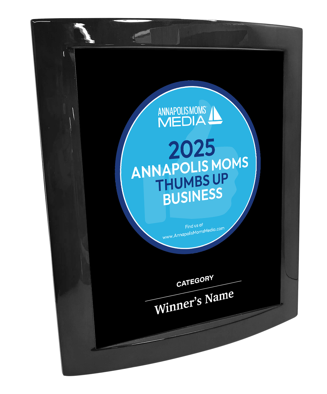 AMM Thumbs-Up Awards - Rosewood with Metal Inlay