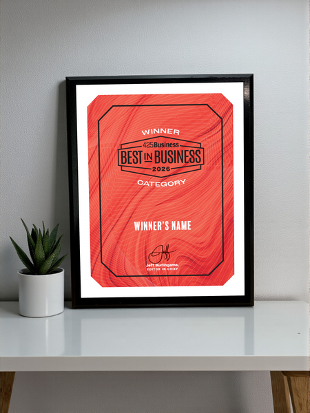 425 Business Magazine Best in Business Awards - Classic Plaque