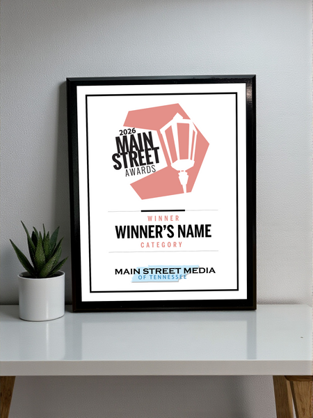 Main Street Media Awards - Classic Plaque