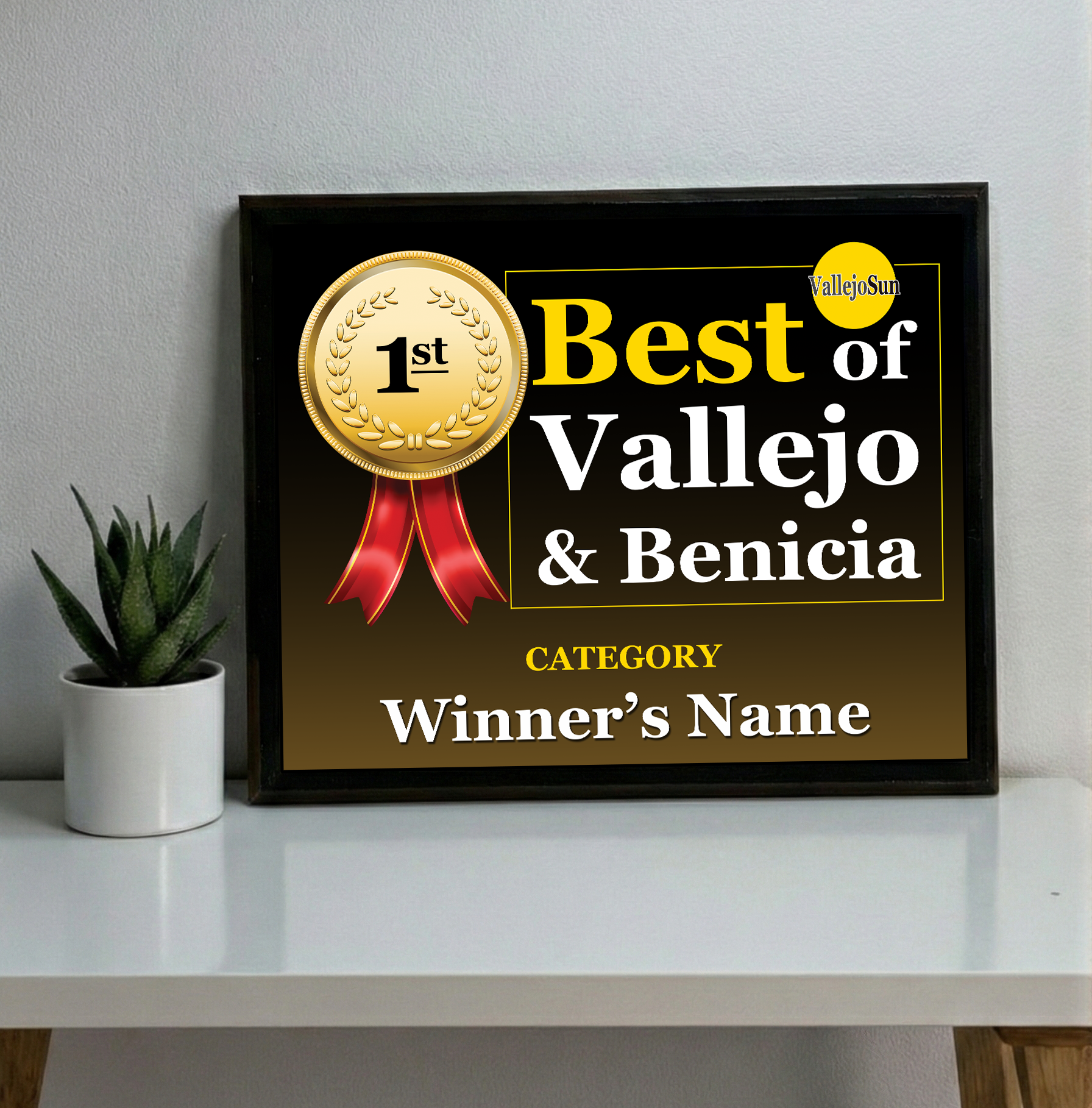 Best of Vallejo - Classic Plaque