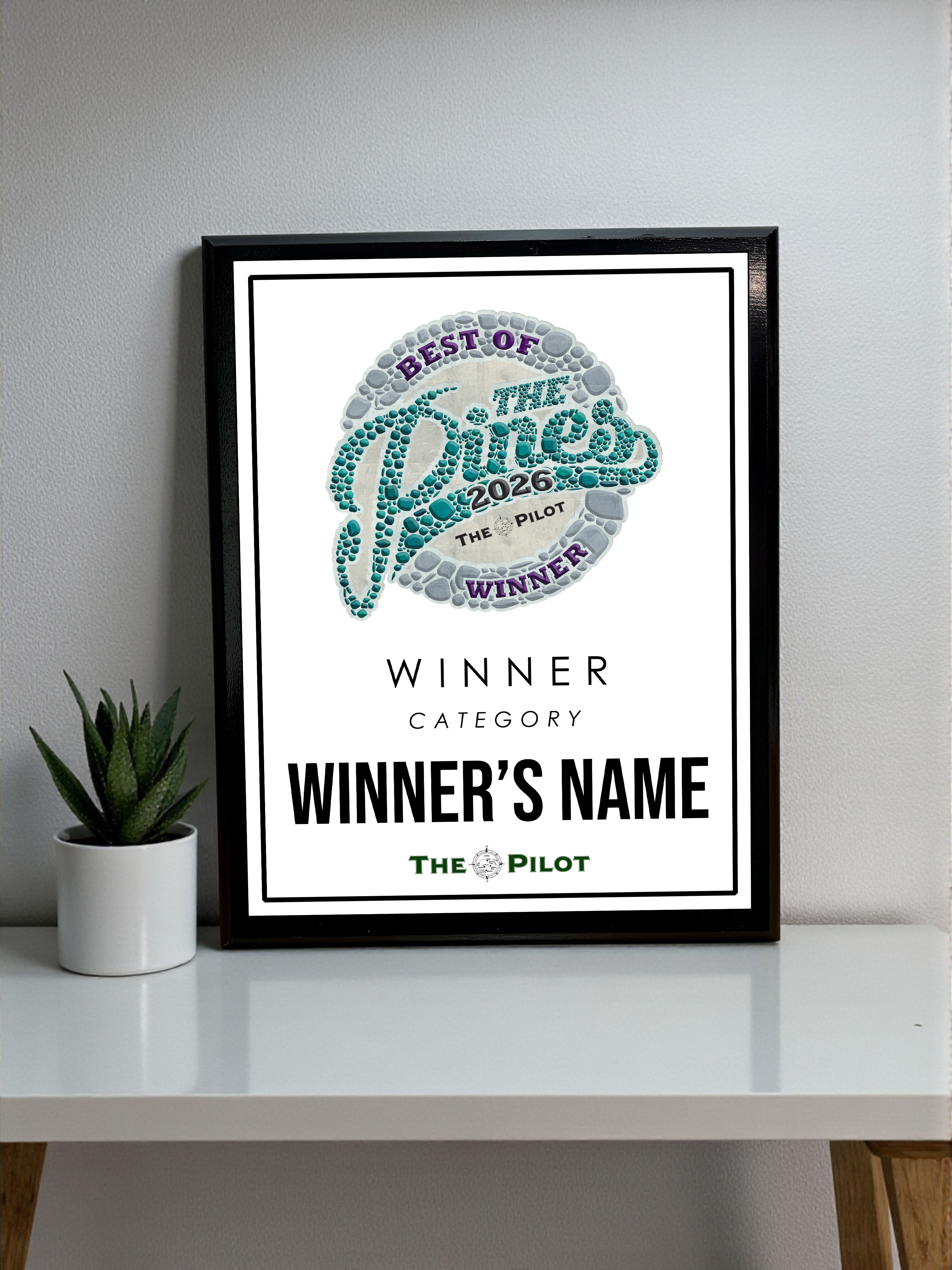 The Pilot - Best of the Pines - Classic Plaque