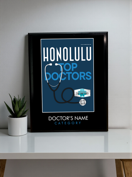 HONOLULU Magazine Top Doctors - Classic Plaque