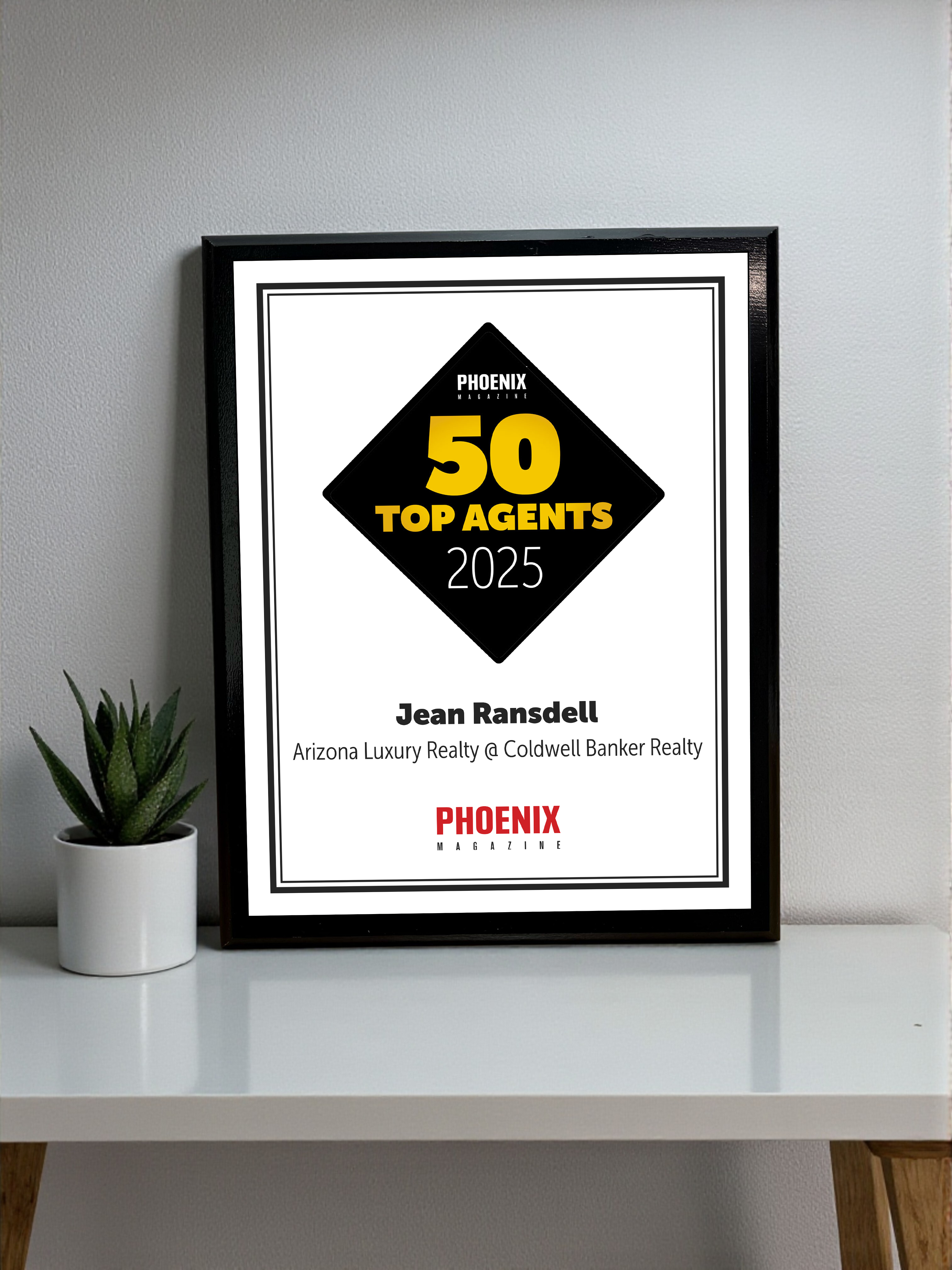 Phoenix Magazine - Classic Plaque