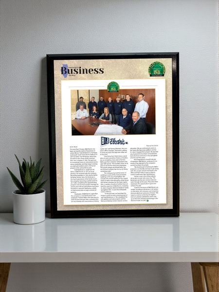 Springfield Business Journal - Best Places to Work - Classic Plaque