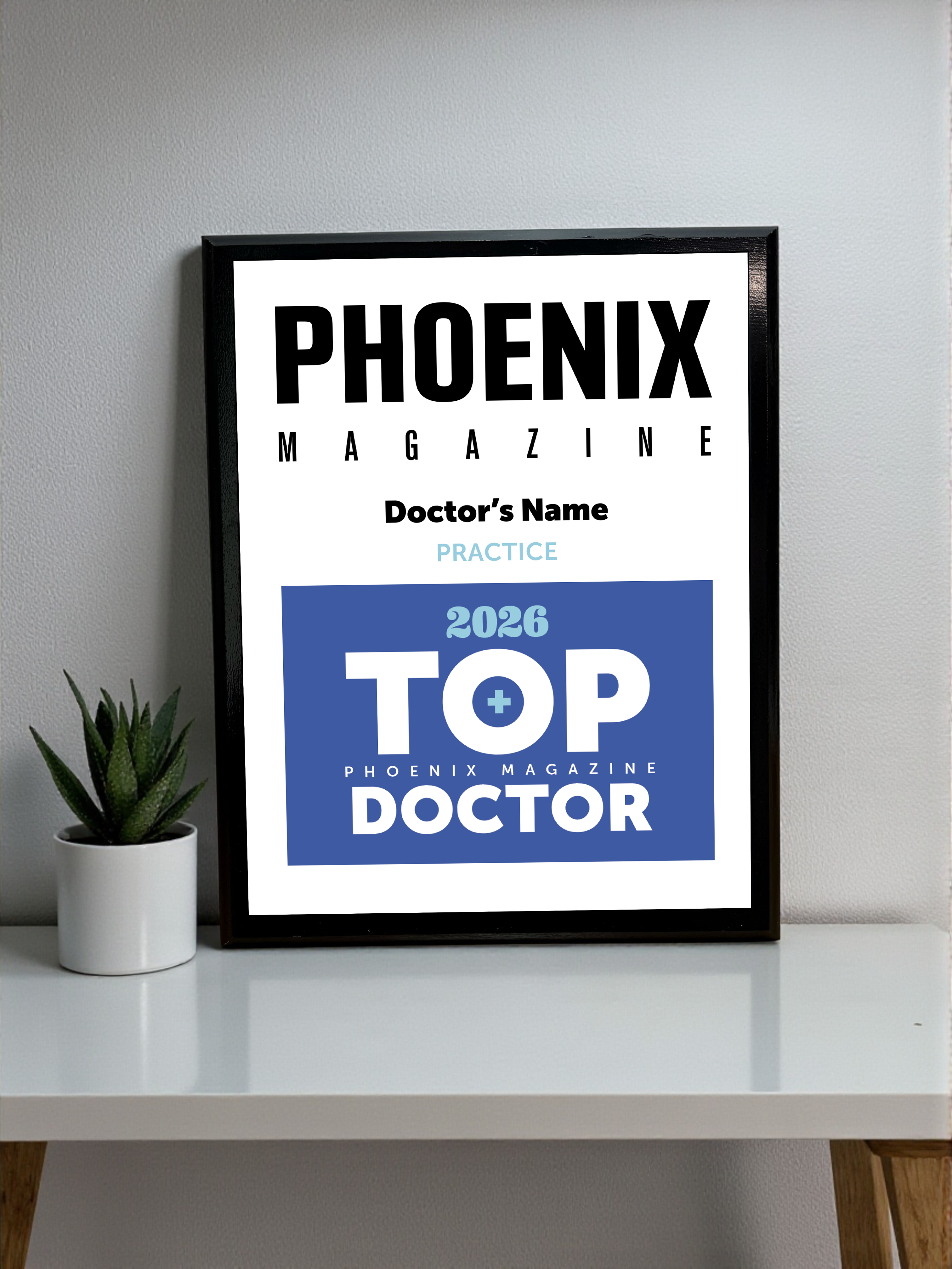 Phoenix Magazine - Classic Plaque