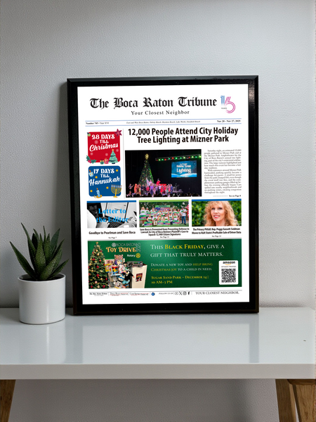 The Boca Raton Tribune - Articles - Classic Plaque