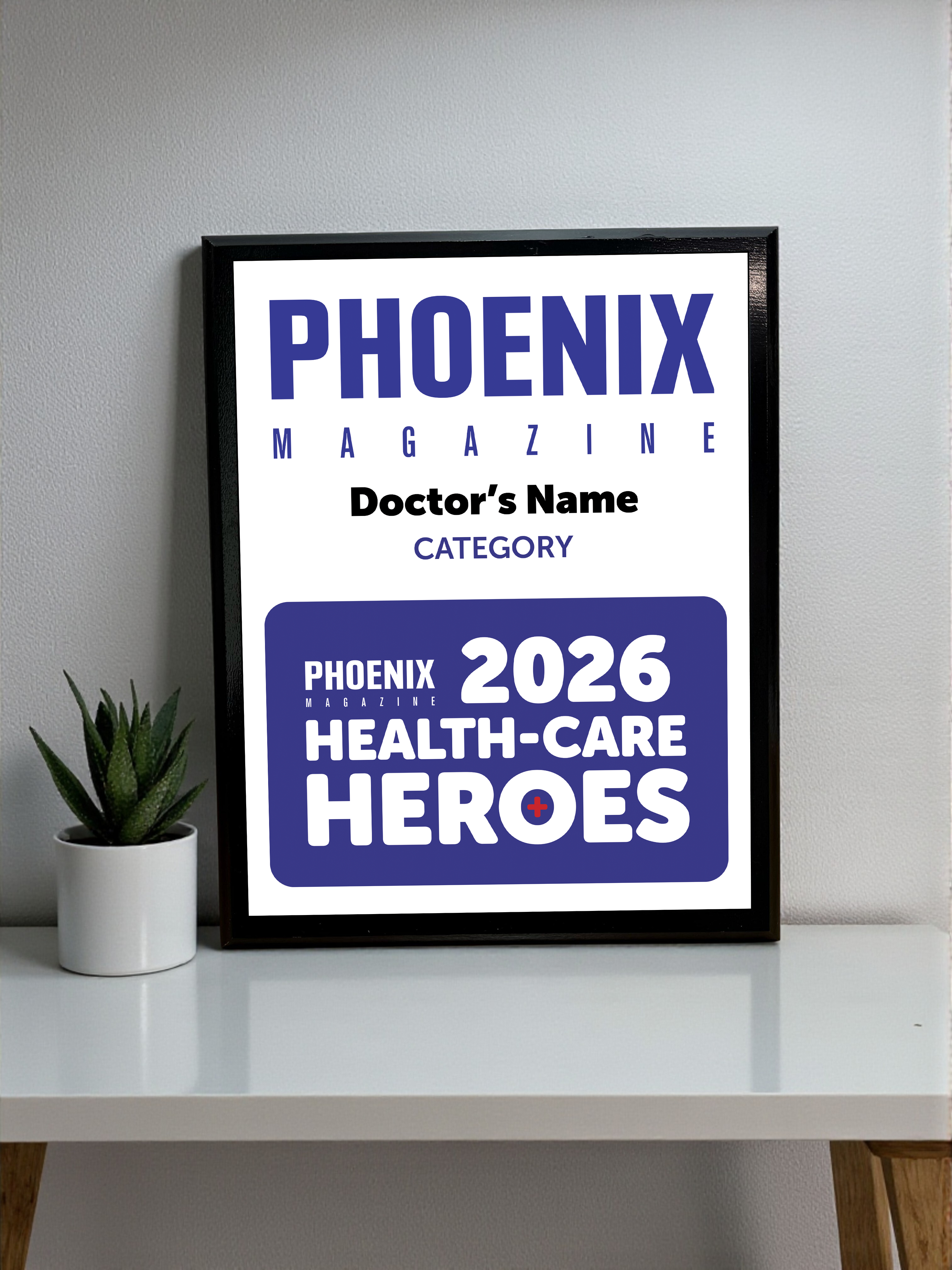 Phoenix Magazine - Classic Plaque
