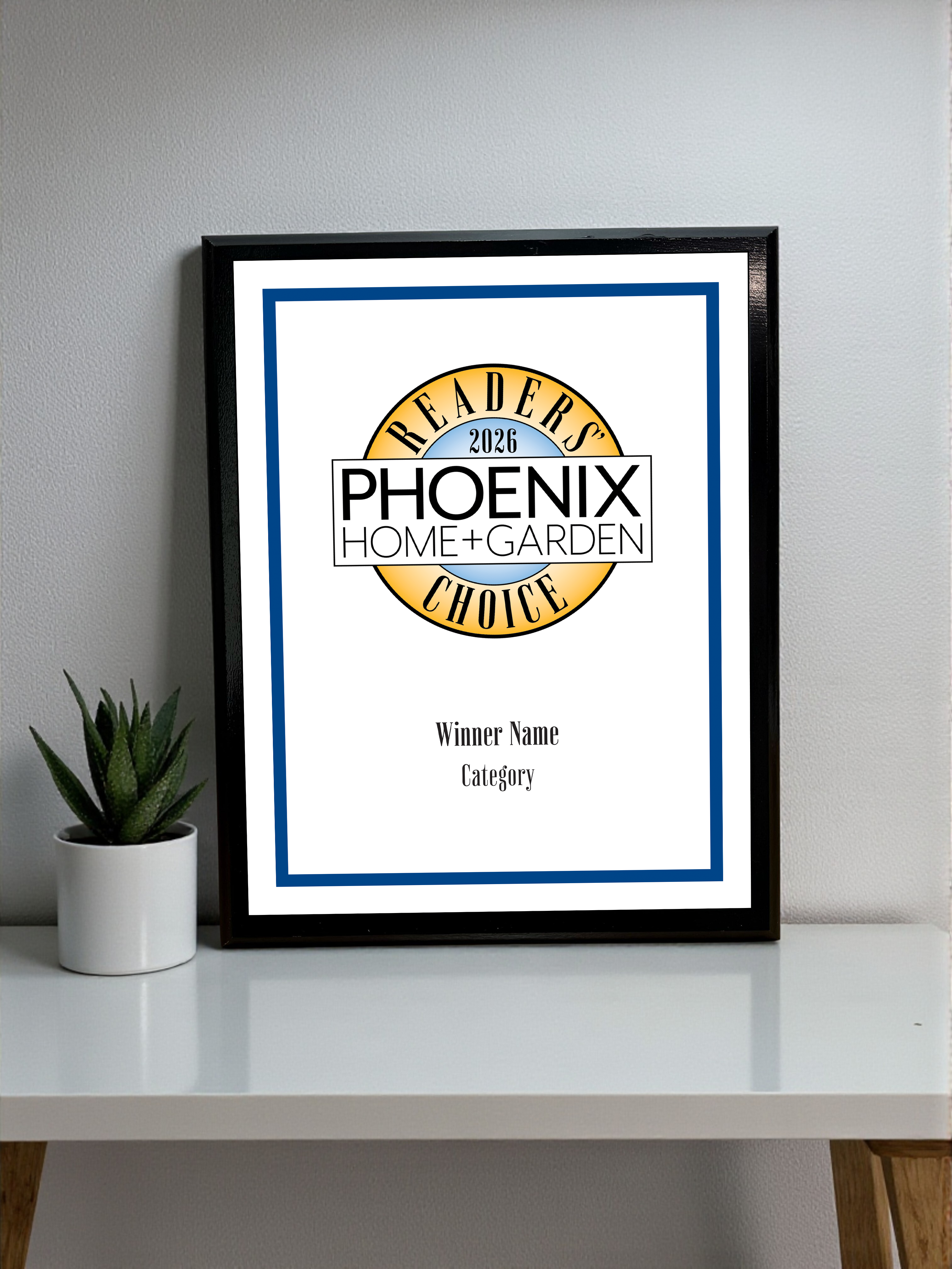 Phoenix Magazine - Classic Plaque