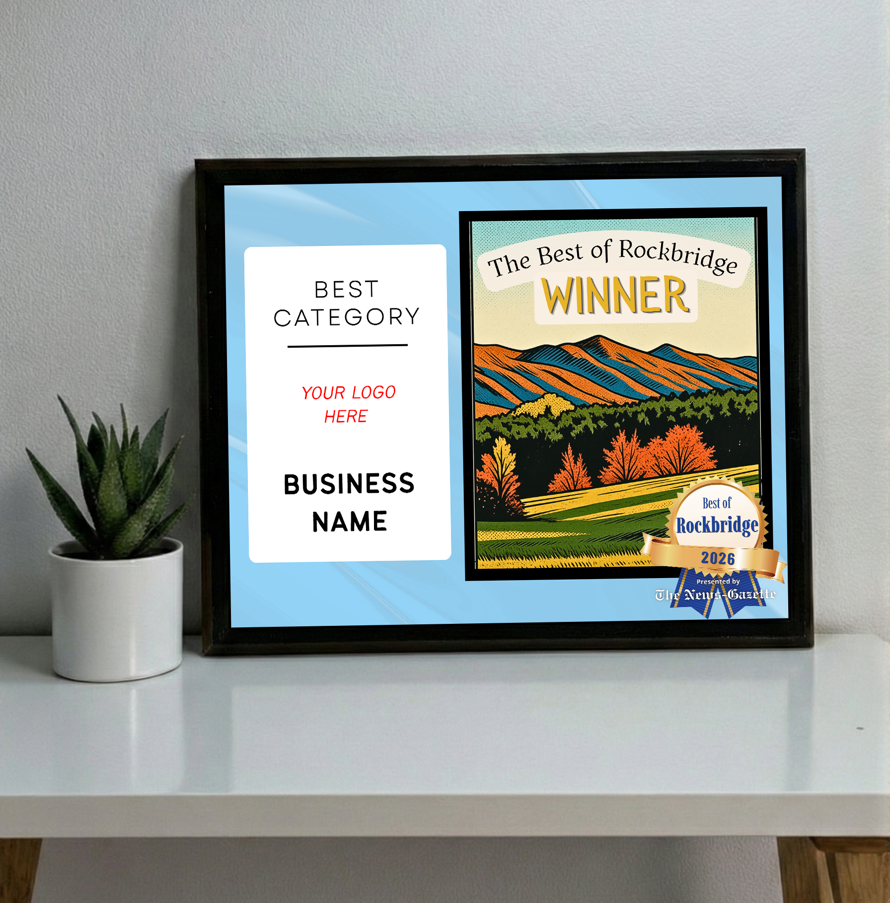 Best of Rockbridge - Classic Plaque