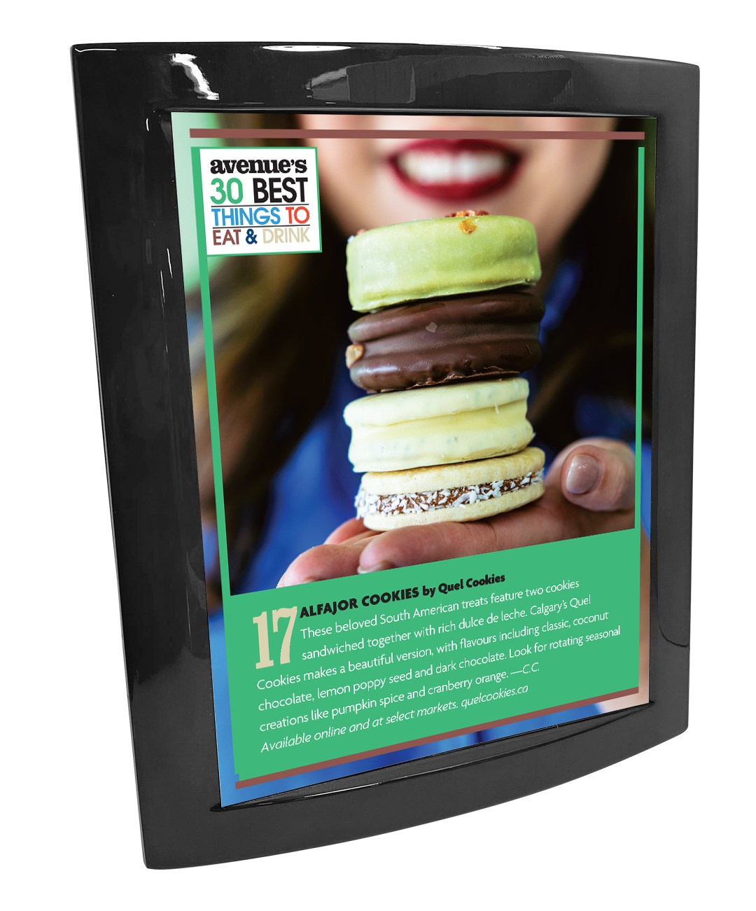 Avenue Magazine - Best Things to Eat & Drink - Eclipse Plaque