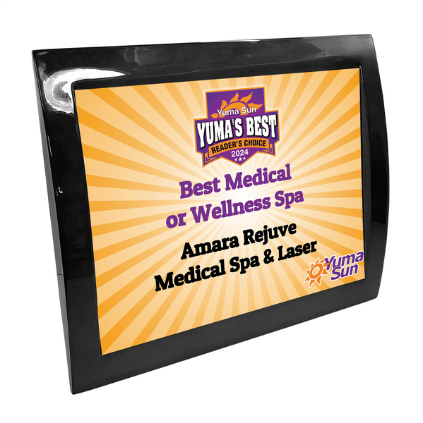 Yuma's Best - Eclipse Plaque with Metal Inlay