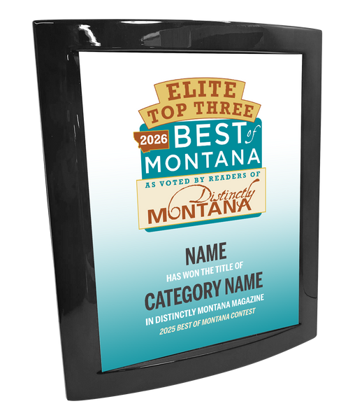 Best of Montana  - Eclipse Plaque
