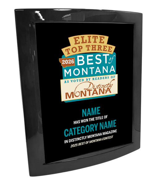 Best of Montana  - Eclipse Plaque
