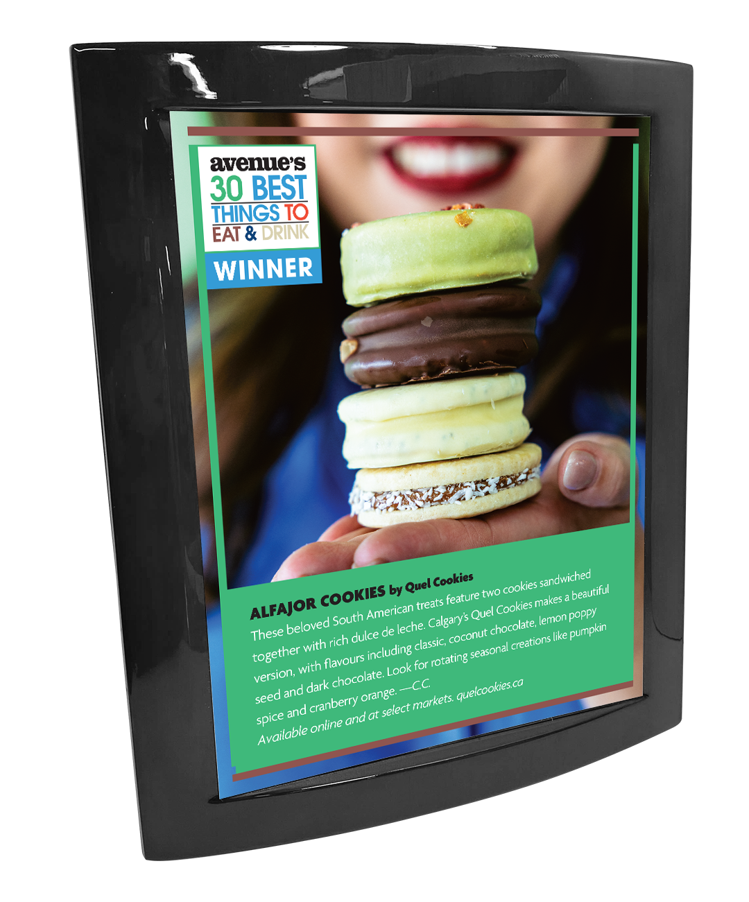 Avenue Magazine - Best Things to Eat & Drink - Eclipse Plaque